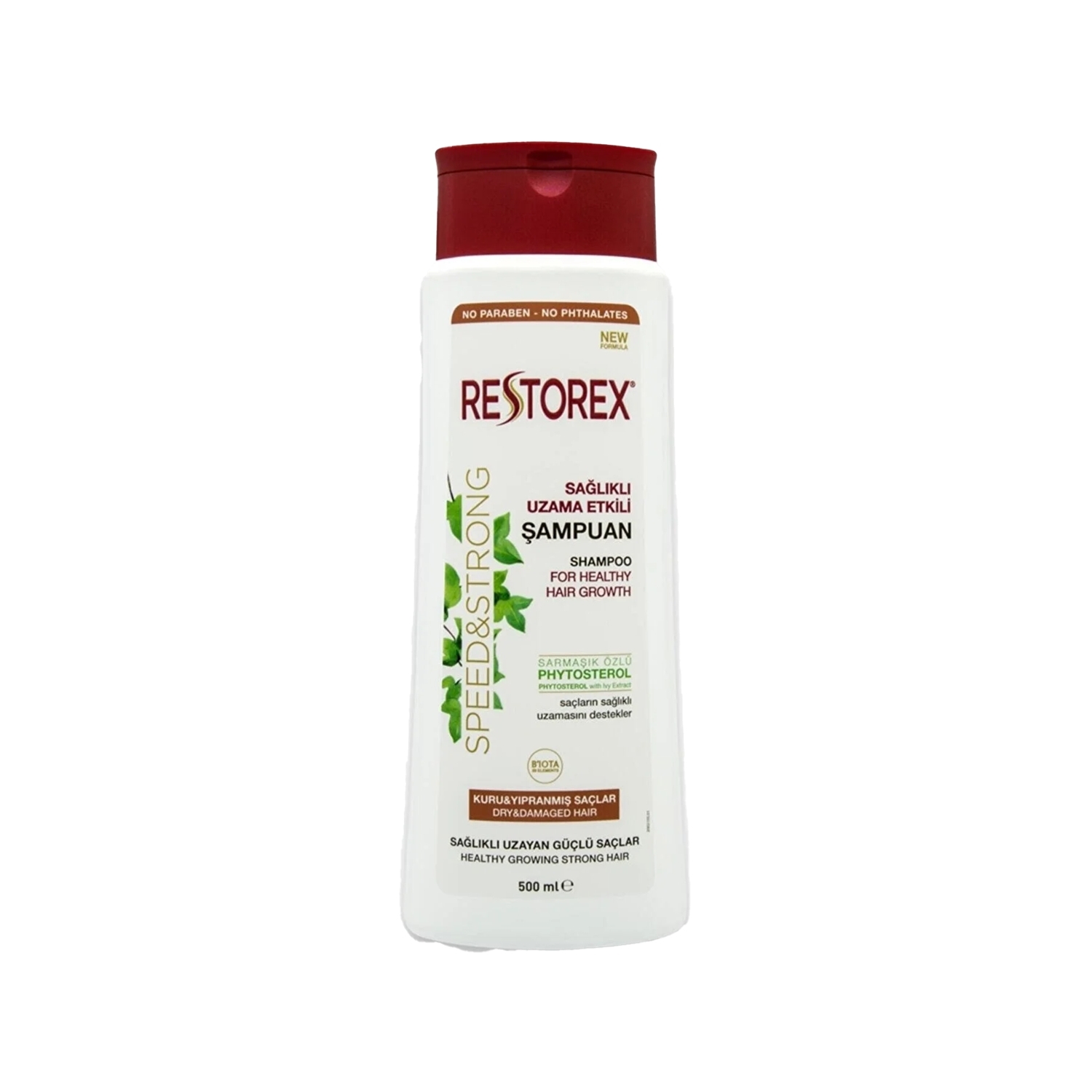 Restorex Kuru ve Yıpranmış Saçlar İçin Onarıcı Bakım Şampuanı 500 ml
