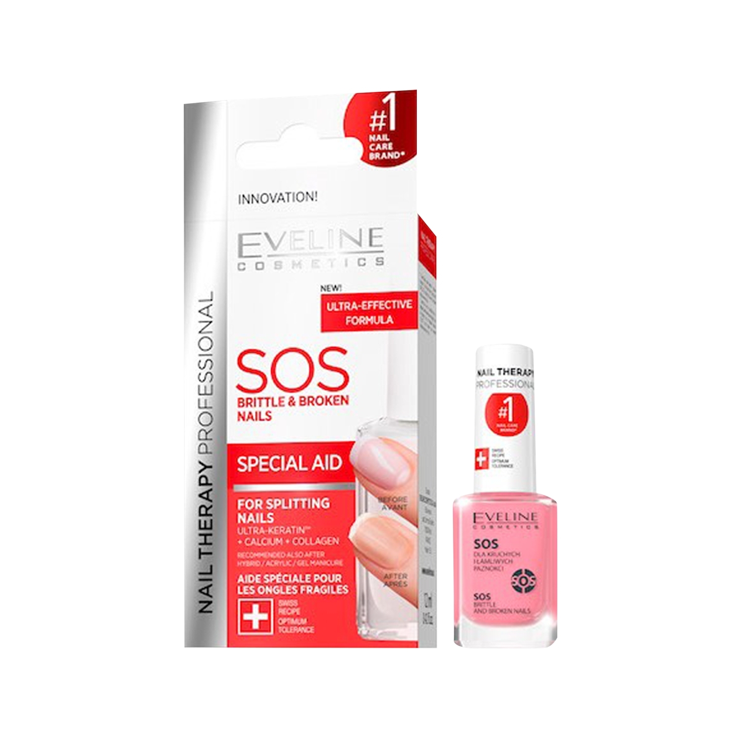 Eveline Cosmetics SOS Multivitamin Özel Tırnak Bakımı 12 ml