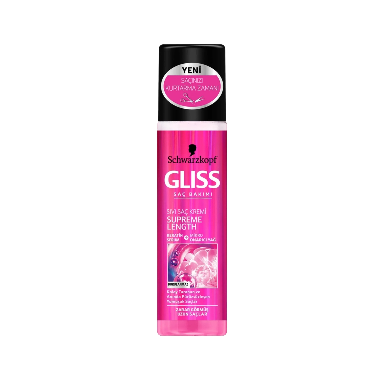 Gliss Supreme Length Uzun Saçlara Özel Sıvı Saç Kremi 200 ml