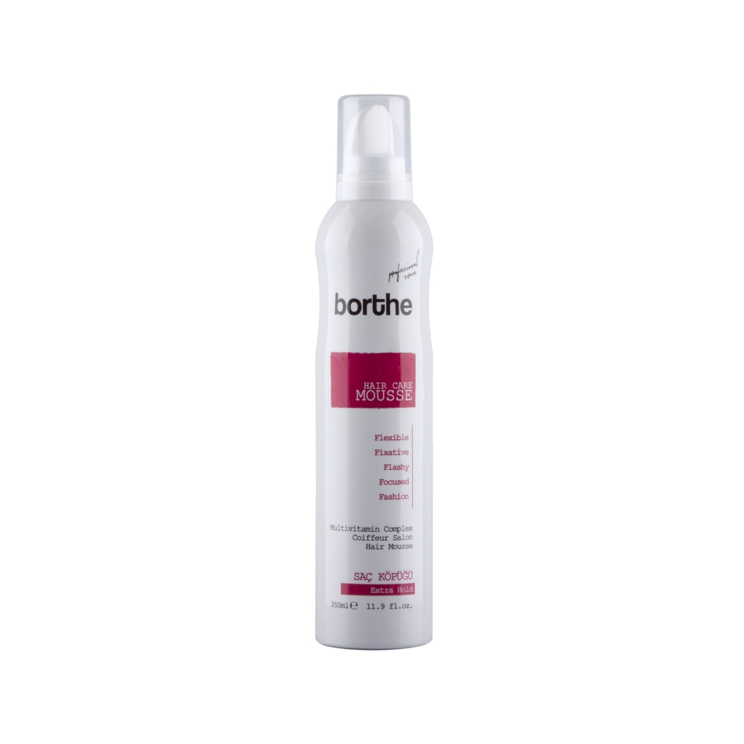 Borthe Professional Hair Care Mousse Extra Hold Saç Köpüğü 350ml