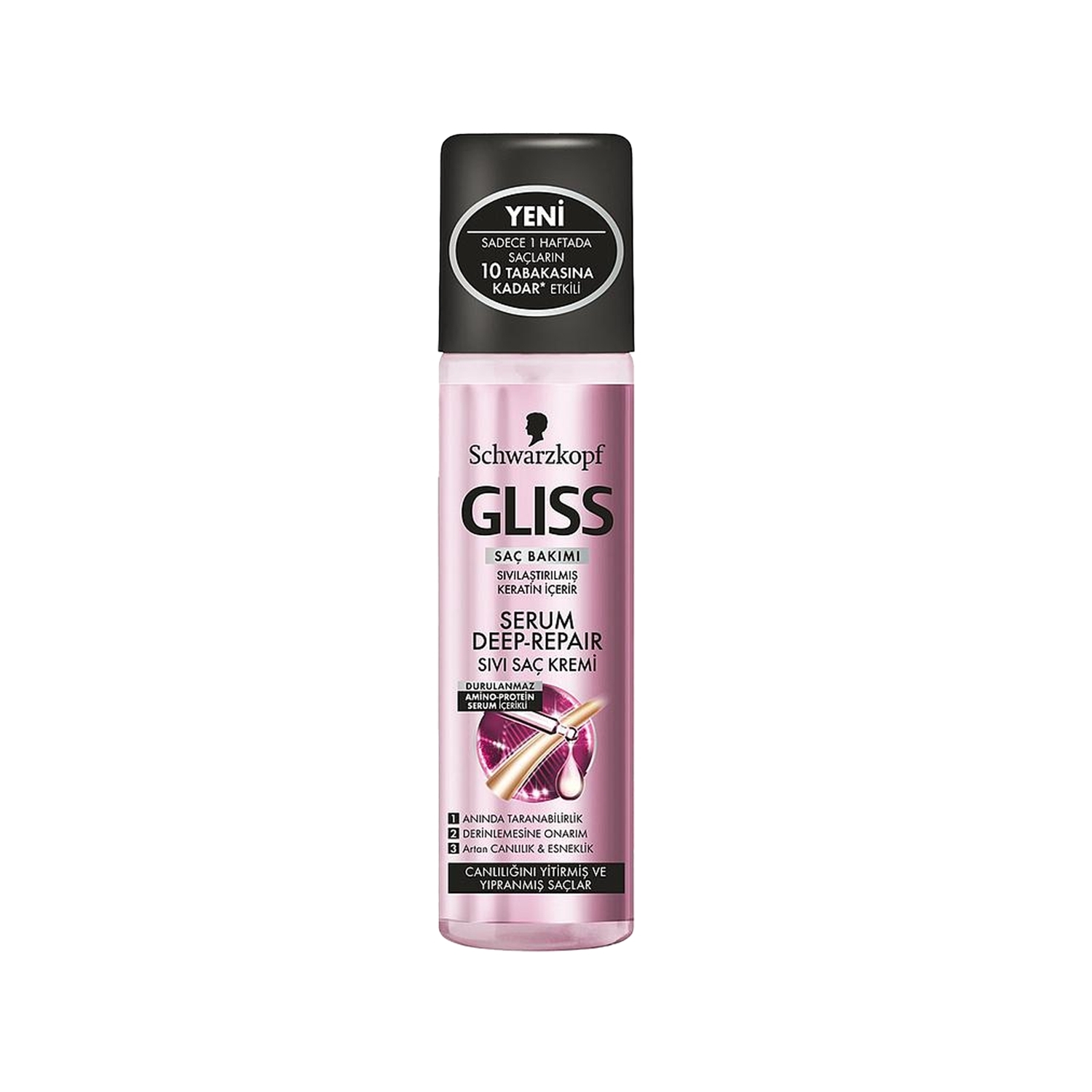 Gliss Serum Deep Repair Sıvı Saç Kremi 200 ml