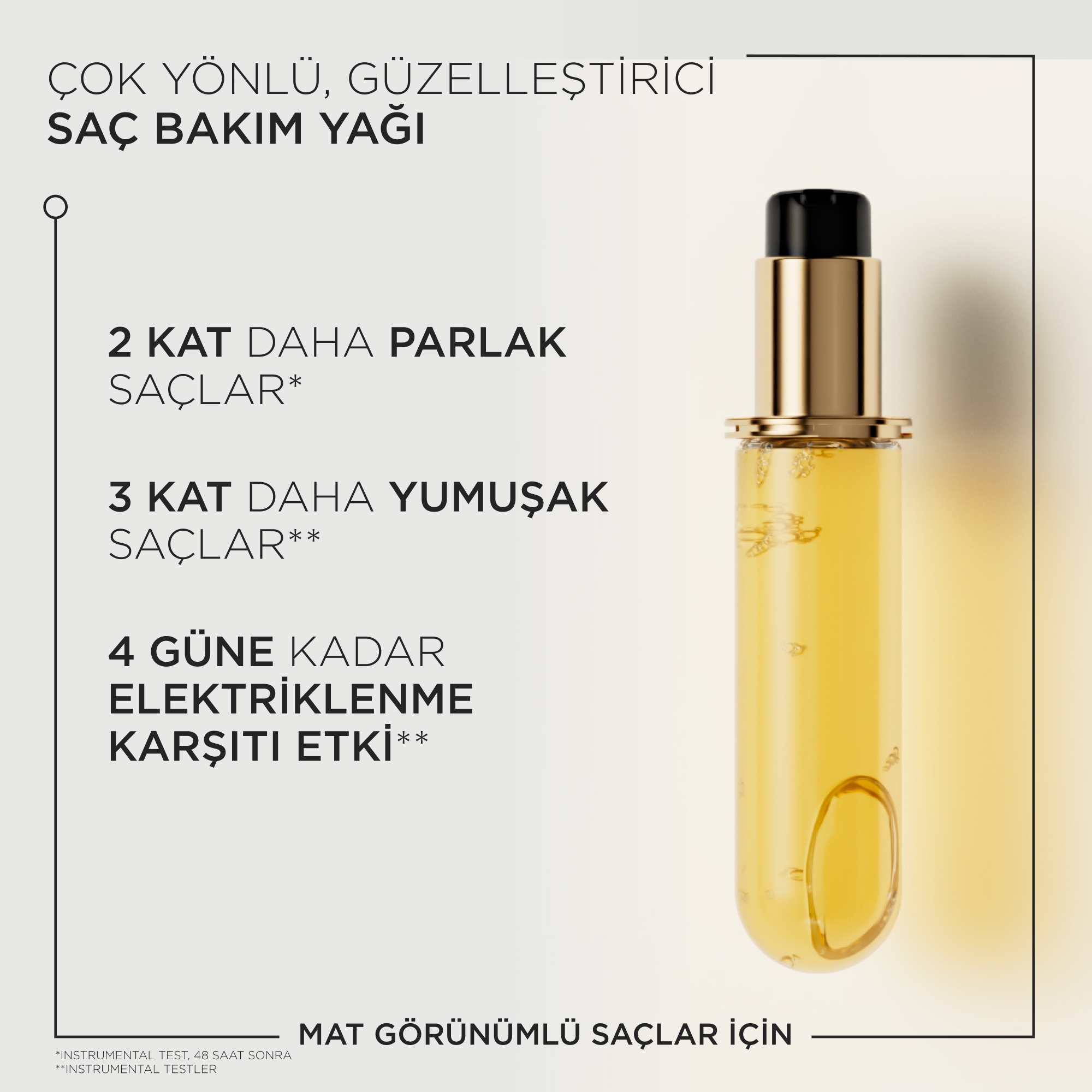 Kerastase Elixir Ultime L'Huile Originale Saç Yağı Refill 75 ml Çok Yönlü Güzelleştirici Saç Bakım Yağı