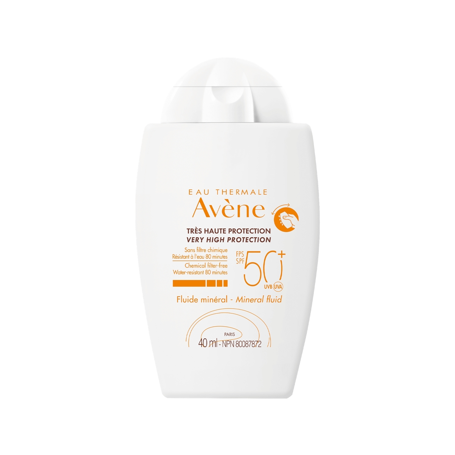 Avene Fluide Mineral Filtreli SPF 50+ Güneş Koruyucu 40 ml