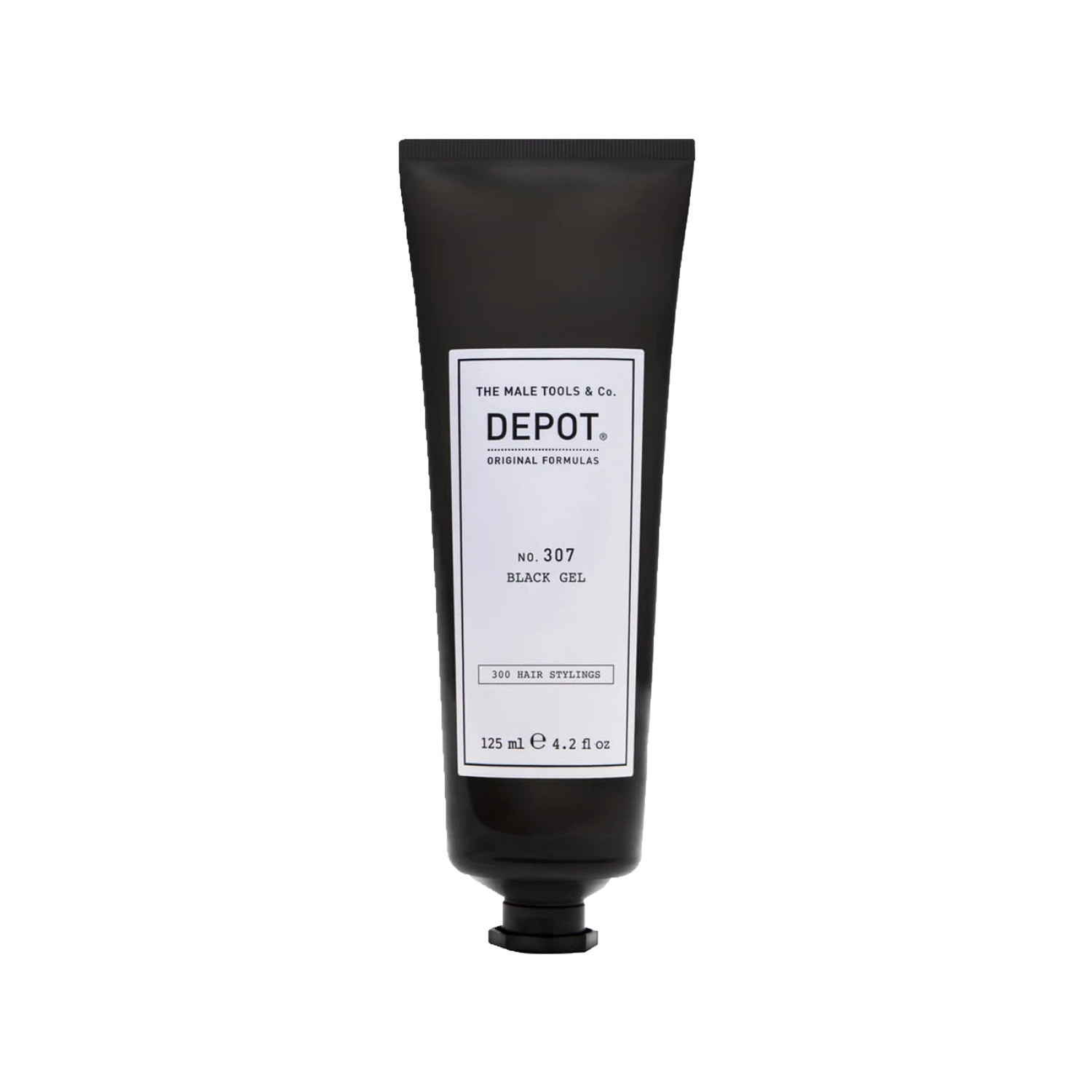 Depot No. 307 Black Gel Siyah Saç Şekillendirici Jel 125 ml