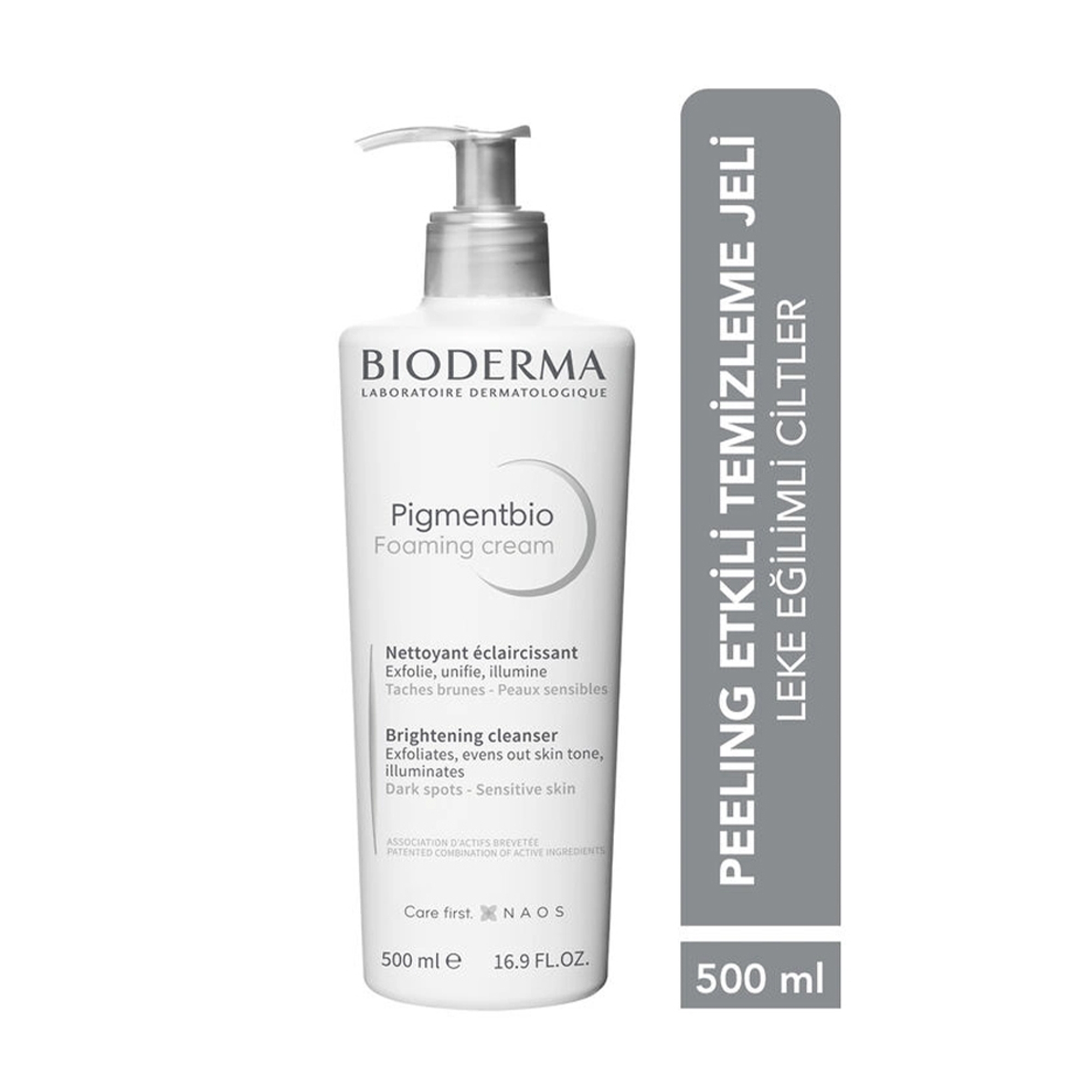 Leke görünümünü azaltmak ve cildinizi aydınlatmak için Bioderma Pigmentbio Foaming Cream'i deneyin. Peeling etkisiyle cildinizi yeniler, daha eşit bir cilt tonu sağlar.