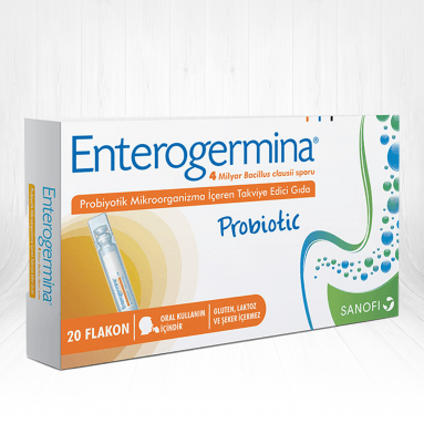 Enterogermina Takviye Edici Gıda 5 ml x 20 Flakon 100 ml