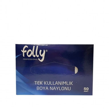 Folly Profesyonel Tek Kullanımlık Boya Naylonu 50'li