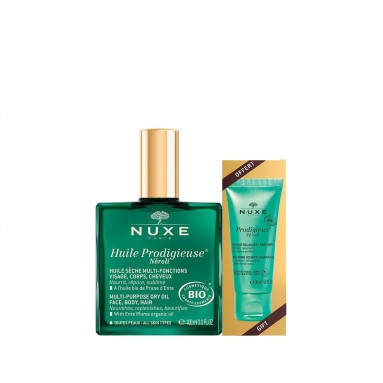 Nuxe Huile Prodigieuse Neroli Çok Amaçlı Kuru Yağ 100 ml ve Duş Jeli 30 ml