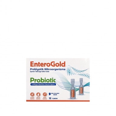 Enterofast Yetişkin Probiotic Takviye Edici Gıda 10 Flakon