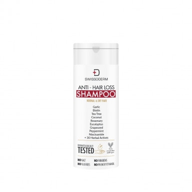 Swissoderm Normal ve Kuru Saçlar İçin Dökülme Karşıtı Şampuan 50 ml