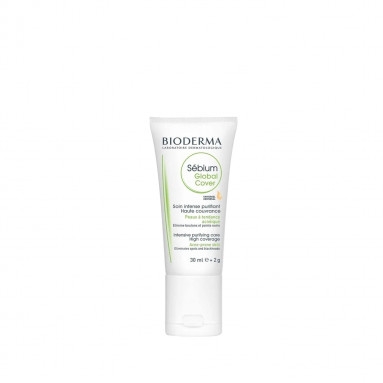 Bioderma Sebium Global Cover Akne Karşıtı Renkli Nemlendirici 30 ml