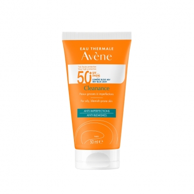 Avene Cleanance Yağlı ve Akneye Eğilimli Ciltler için SPF 50+ Güneş Koruyucu 50 ml