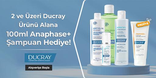 2 ve Üzeri Ducray Ürünü Alana 100ml Anaphase+ Şampuan Hediye!