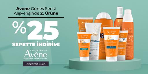 Avene Güneşten Koruma Serisi Alışverişinde 2. Ürün Sepette %25 İndirimli!