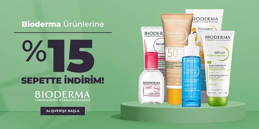 Bioderma Ürünleri Sepette %15 İndirimli!