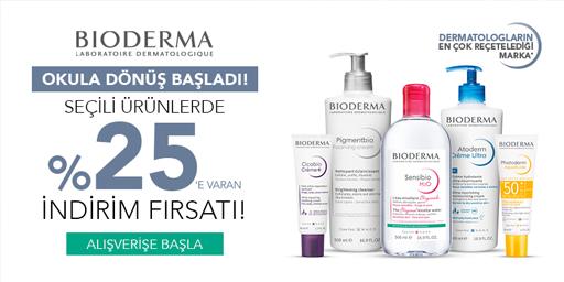 Seçili Bioderma Ürünlerinde %25'e Varan İndirimleri Kaçırma!