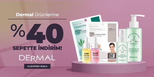 Dermal Ürünleri Sepette %40 İndirimli!