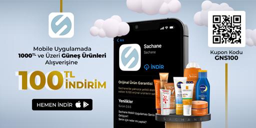 Mobil Uygulamaya Özel Güneş Ürünlerinde Yapacağın 1000 TL Alışverişe 100 TL İndirim!