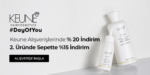 Keune Alışverişlerinde %20 İndirime Ek 2. Üründe Sepette %15 İndirim!
