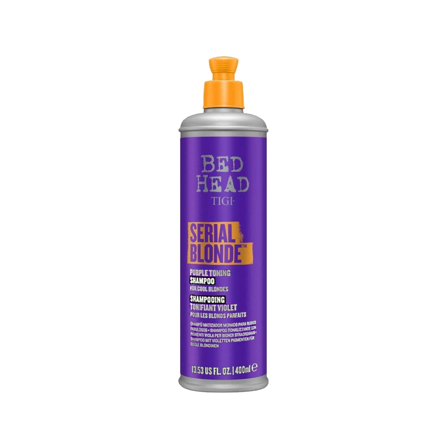 Tigi Bed Head Serial Blond Purple Sarı Saçlar için Mor Şampuan 400 ml