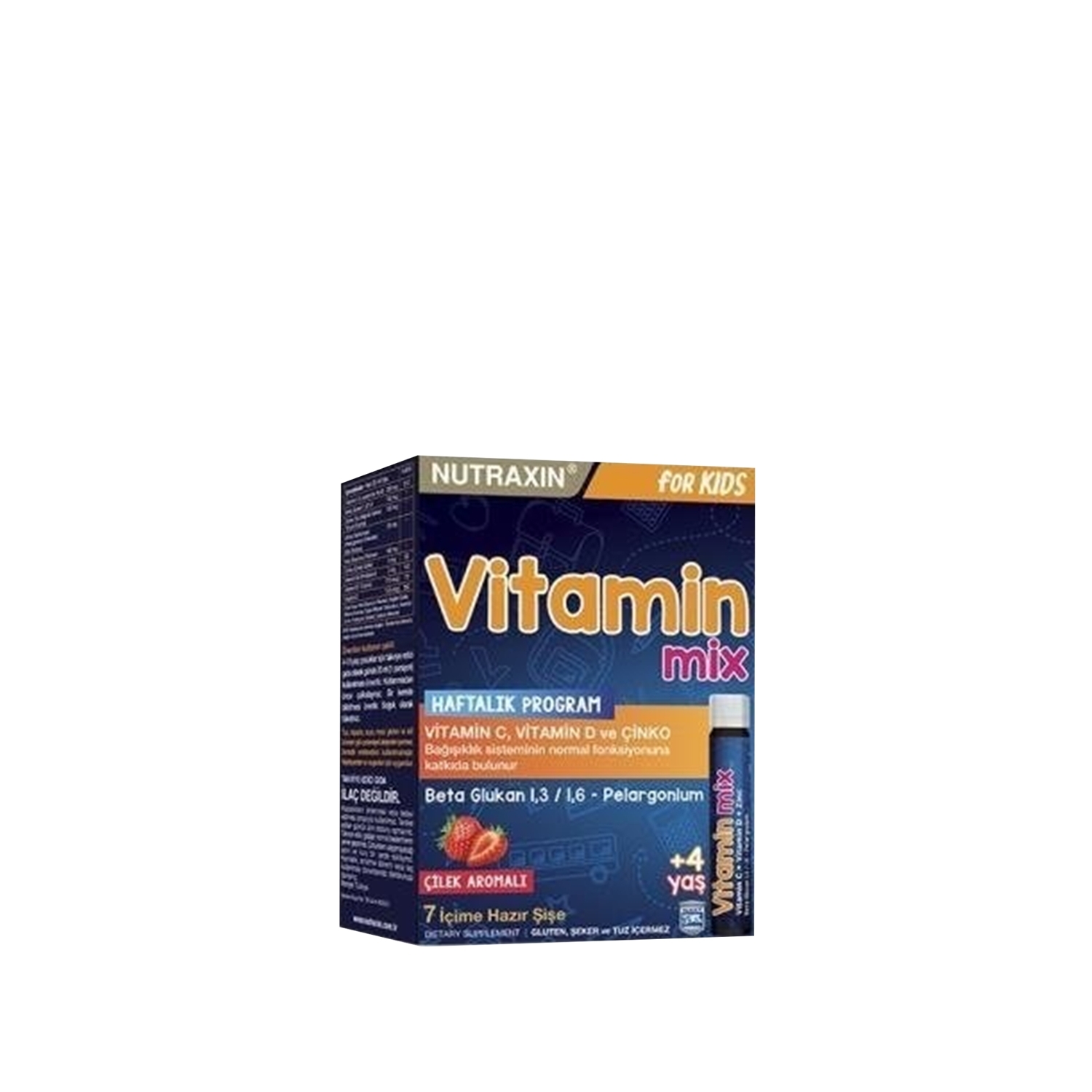 Nutraxin Vitamin Mix For Kids Sıvı 7x25ml