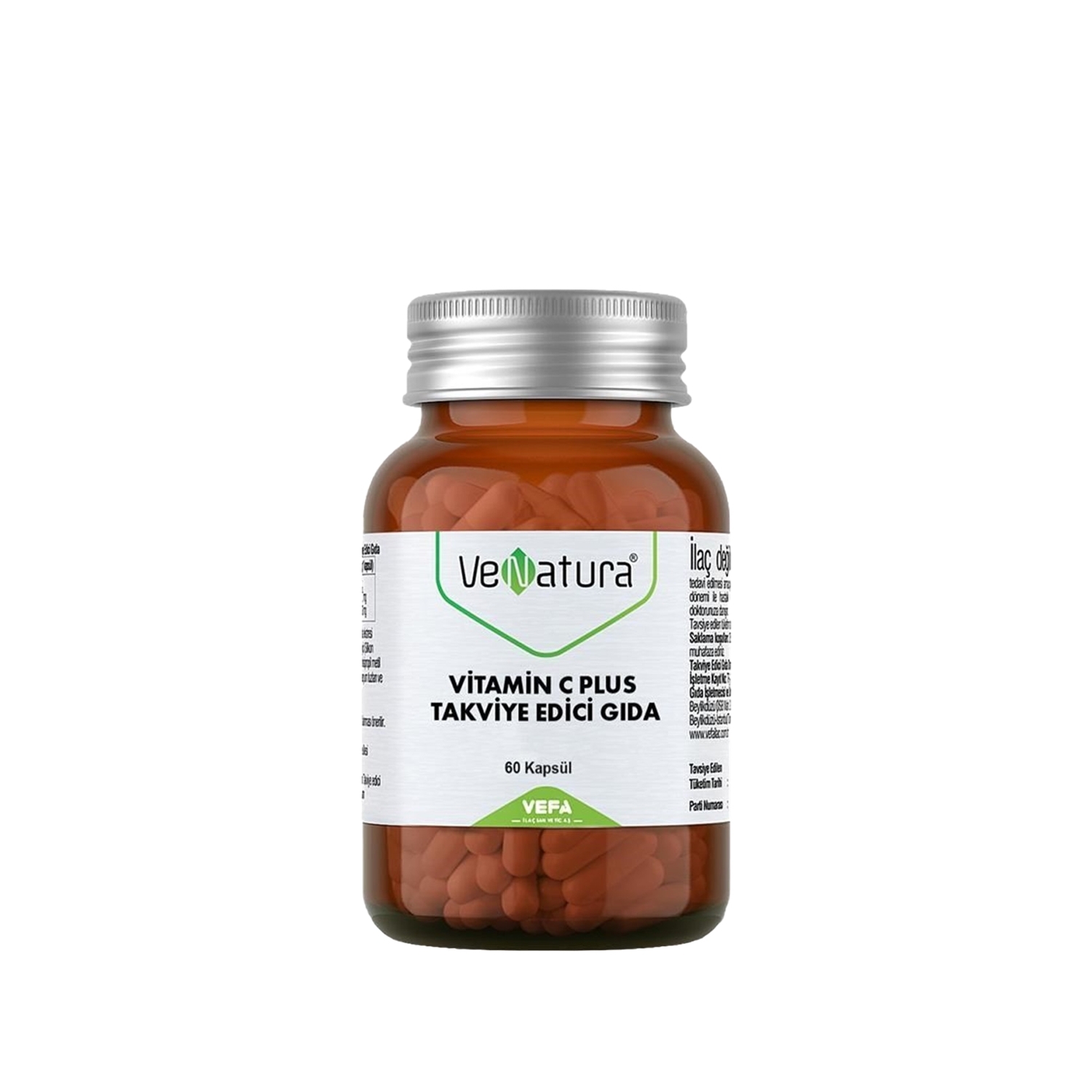 VeNatura Vitamin C PLUS Takviye Edici Gıda 60 Kapsül