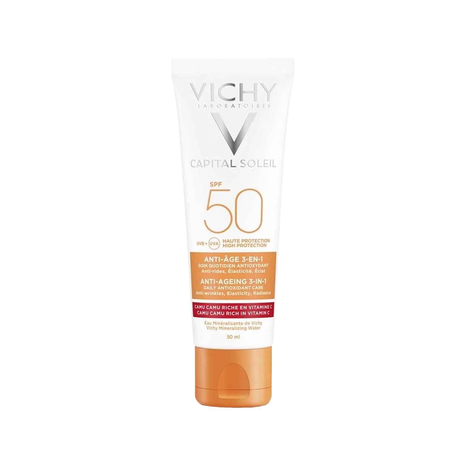 Vichy Capital Soleil Anti Aging Spf 50 Yaşlanma Karşıtı Yüz Güneş Kremi 50 ml