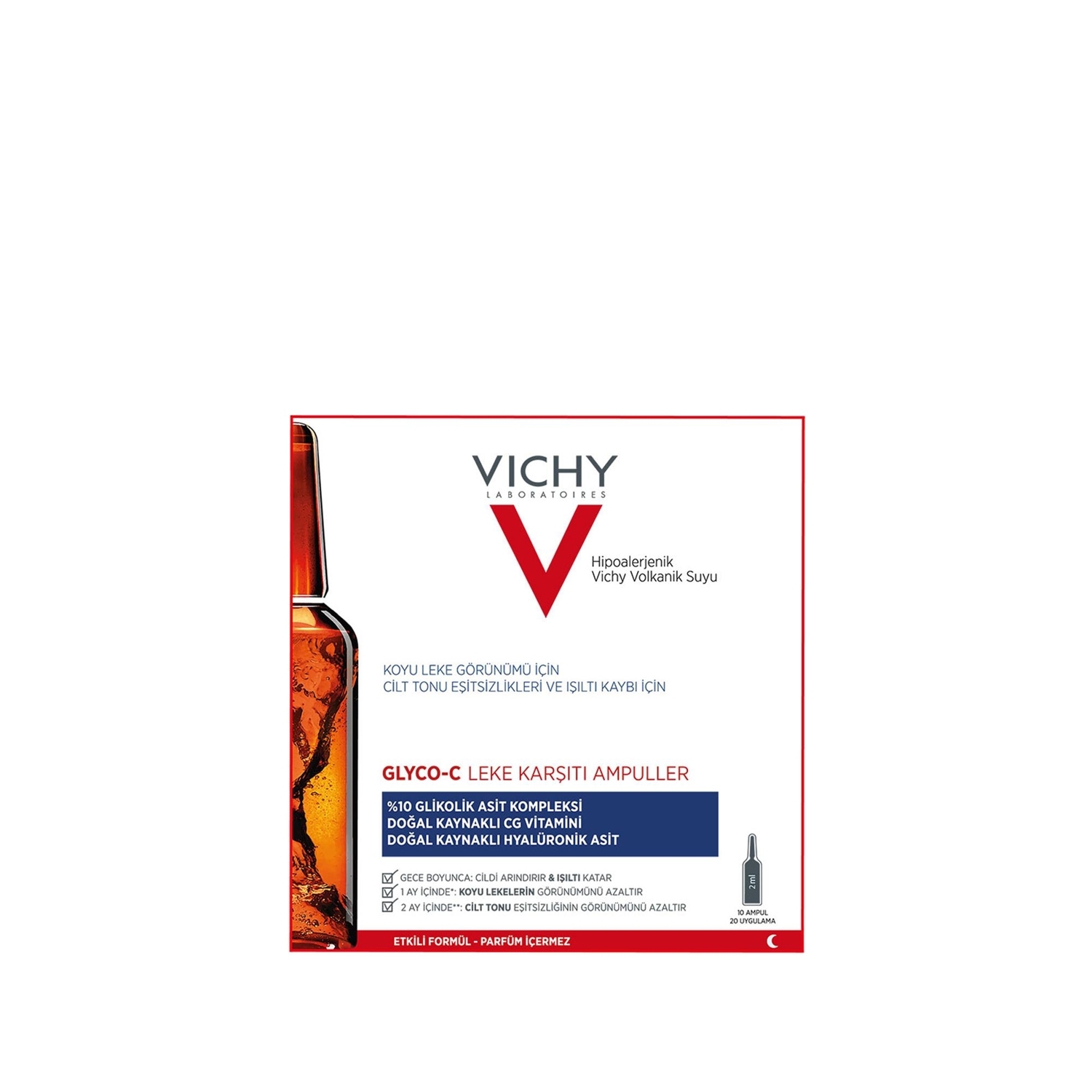 Vichy Liftactiv Glyco-C Leke Karşıtı Ampul 10x2ml