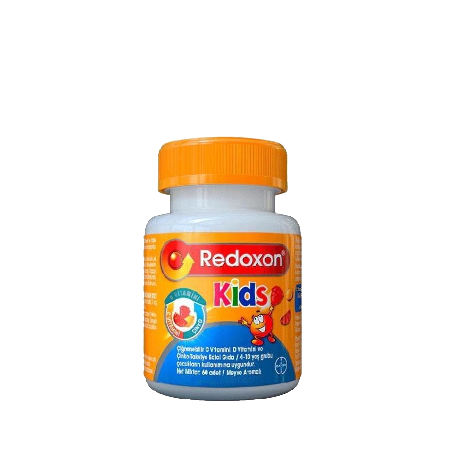 Redoxon Kids Çiğnenebilir Takviye Edici Gıda 60 Adet