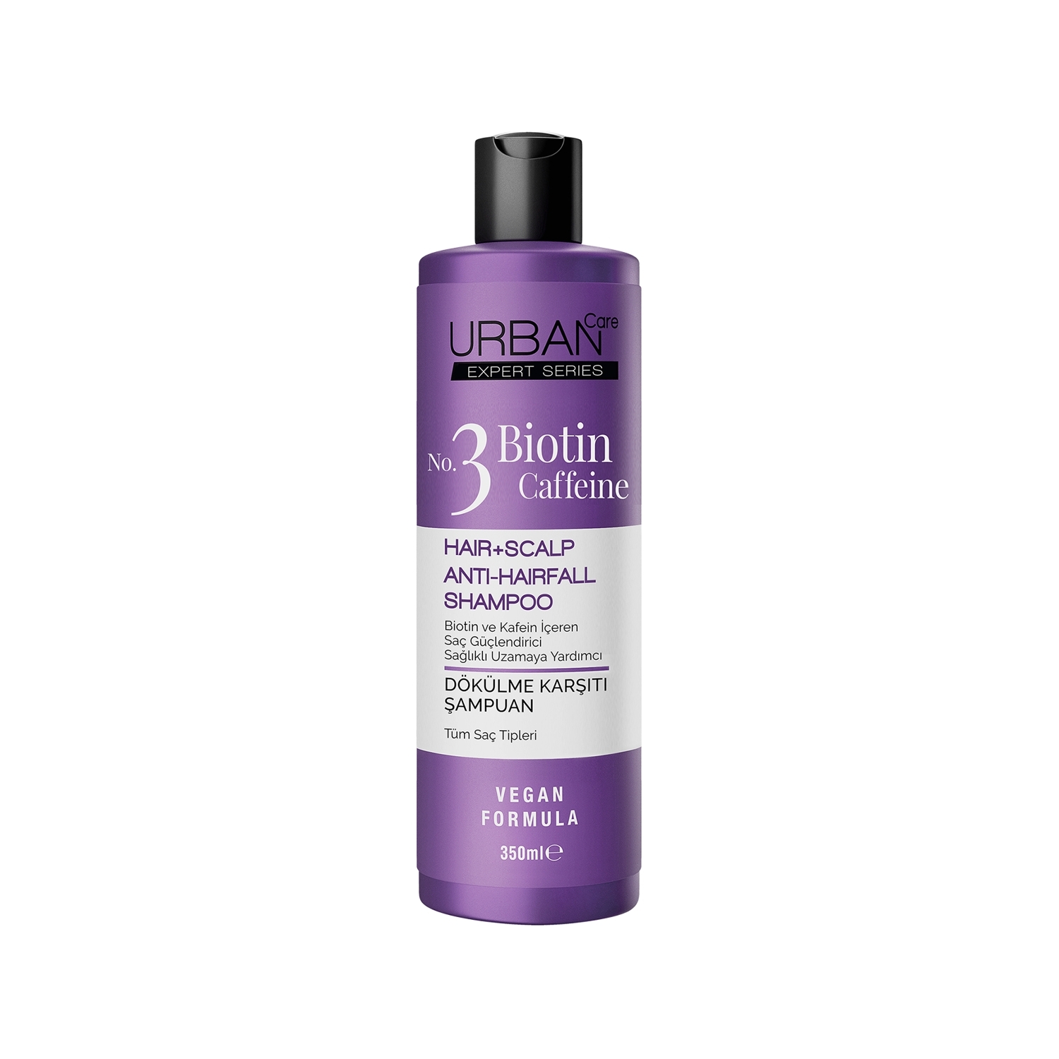 URBAN Care Expert Biotin & Kafein Dökülme Karşıtı Saç Bakım Şampuanı 350 ml