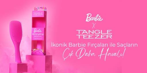 Barbie Şıklığı Bu Kez Tangle Teezer ile Saçlarına Yansıyacak!