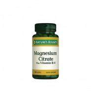 Nature's Bounty Magnesium Citrate Plus Vitamin B-6 60 Tablet