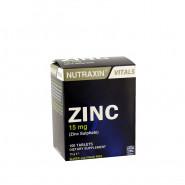 Nutraxin Zinc Sulphate 15mg 100 Tablet