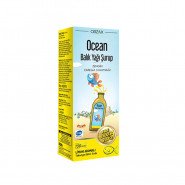 Orzax Ocean Limon Aromalı Balık Yağı Şurup 150 ml