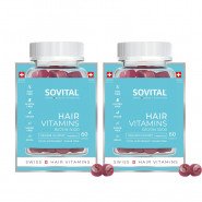Sovital Hair Vegan Gummy Saç Vitamini 60 Adet 2'li Set