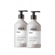 Loreal Professionnel Serie Expert Silver Mor Şampuan 500 ml x 2 Adet