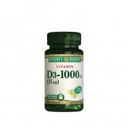 Nature's Bounty Vitamin D3 1000 IU 25 mcg 100 Yumuşak Kapsül