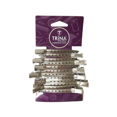 Trina Metal Saç Pensi 12'li TRNSACAK0033